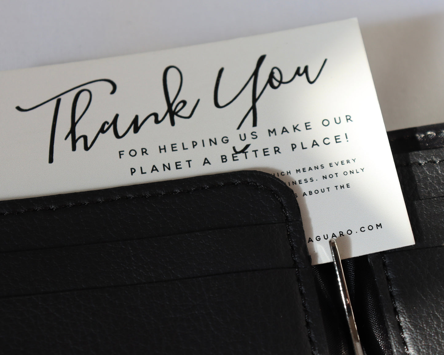 CACTUS LEATHER MONEY CLIP WALLET - DAINTREE